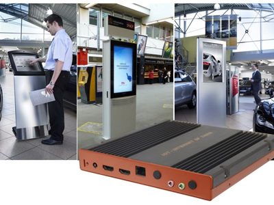 foto Mini PC para aplicaciones industriales y cartelería digital de Macroservice-Quaytech